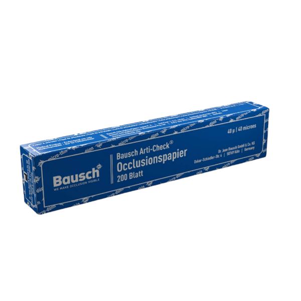 Artikulační papír Bausch BK09 modrý 40my
