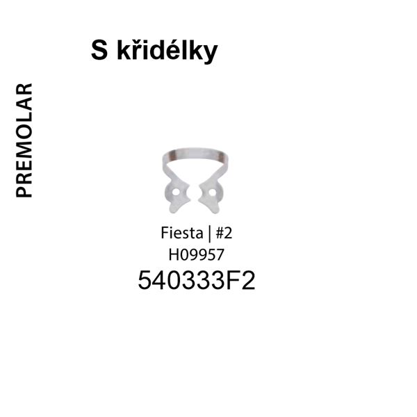 Fiesta Dental Dam spona hnědá s kř. 2