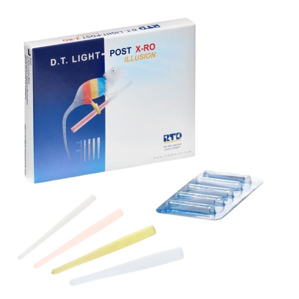 DT Light Post Illusion XR-O 10ks č.2 - žluté - 1,8/1,0mm