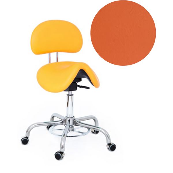 Stolička Cline FLP - oranžová Meditap 1206