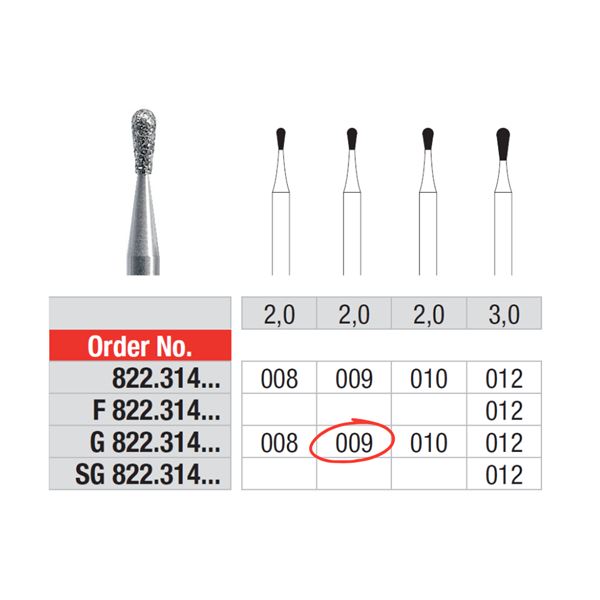 Brousek G822.314.009