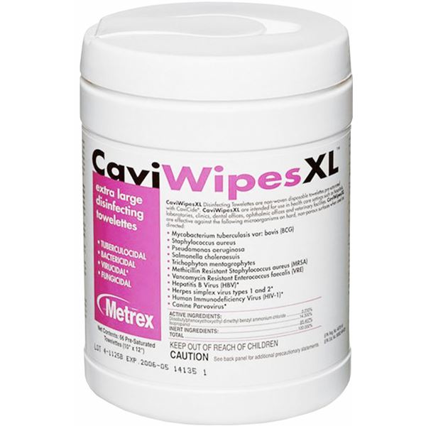 CaviWipes desinf. ubrousky XL dóza 65 ks-jen do vyprodání