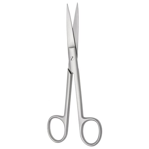 Nůžky chirurgické hrotnaté rovné; 11,5 cm