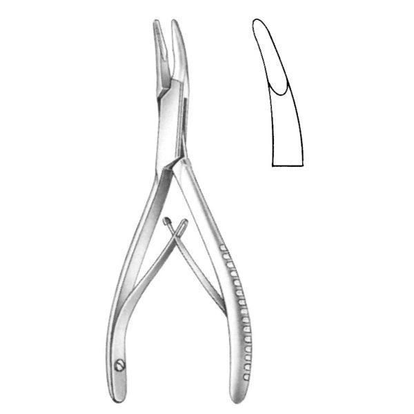 Kleště štípací na kosti Mini-Friedman; 12,0 cm
