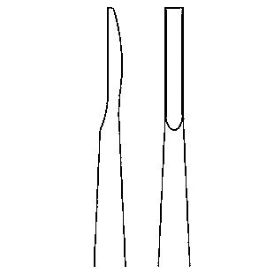 Páka ex.rov.ostří S 3mm Bei