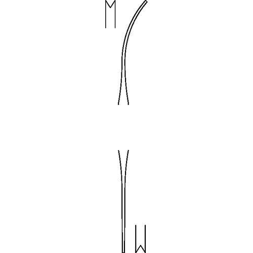 Zavaděč drénů luňáček 17cm