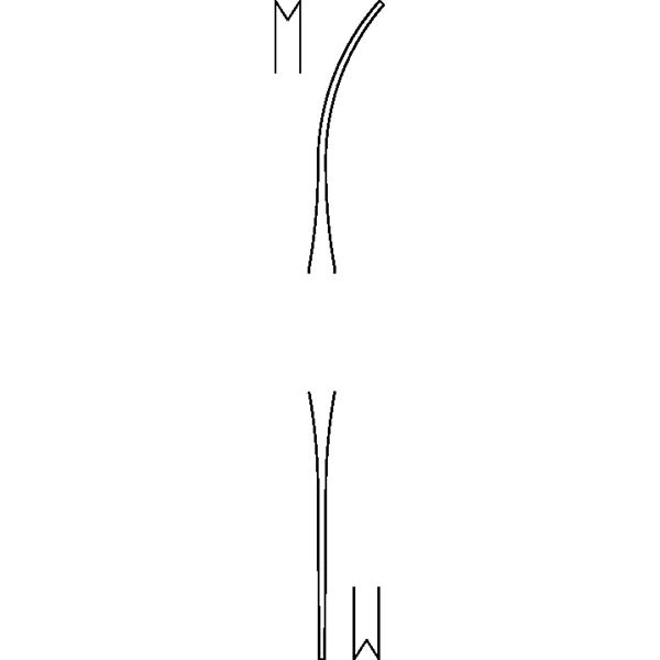 Zavaděč drénů luňáček 17cm