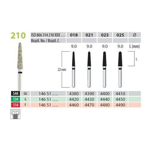 Brousek dia T 4380