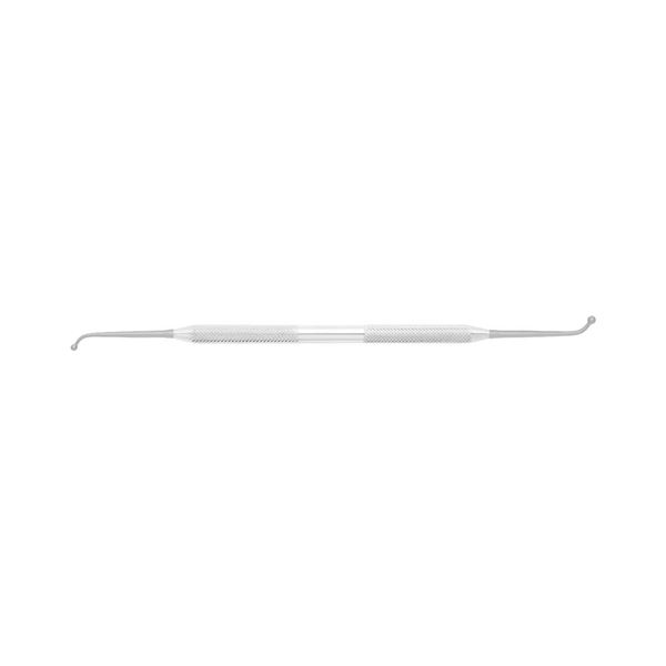 Cpátko oboustranné; 2,0/2,5 mm; 17,0 cm TiN