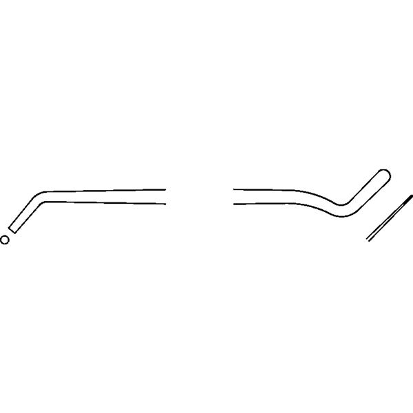 Hladítko se cpátkem Fig. 3; 1,2mm/2,0mm, 16,4cm