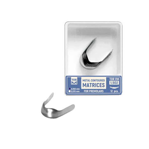 Matrice TOR kont. pro premolar 0,035mm, 1.502, 12 ks