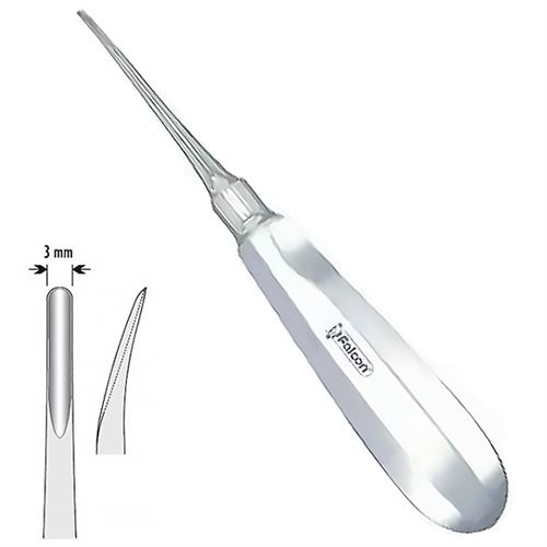 Falcon Bein zahnutý 3mm Fig.4 DE.920.040