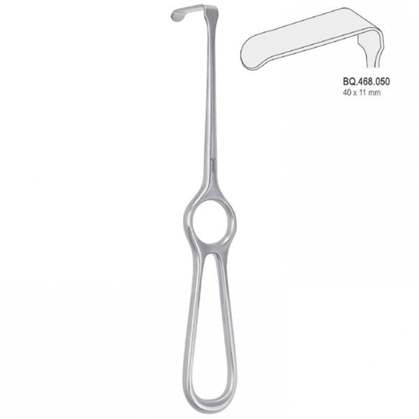 Falcon Retractor Kocher-Langenbeck 40x11mm, 215mm 