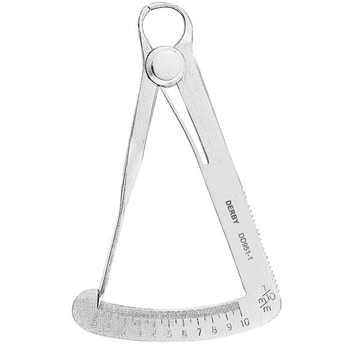 Iwanson měrka na vosk ASA (caliper)
