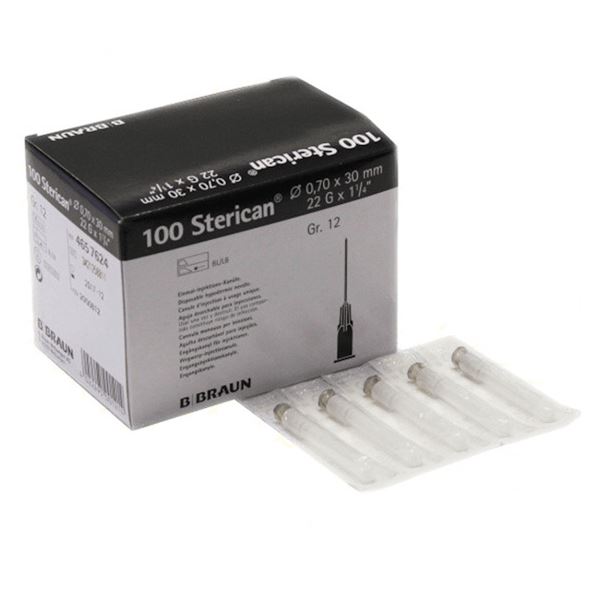 Sterican jehly 0,70 x 30 mm 100 ks