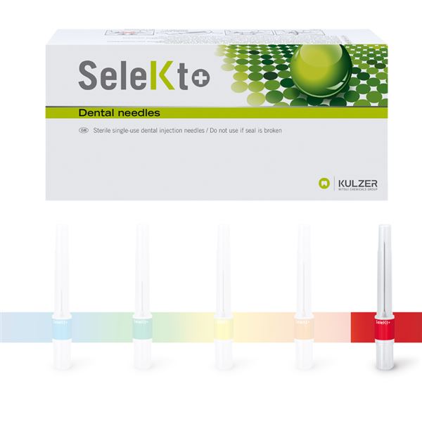 SeleKt+ jehly 27G 0,4 x 35 mm červené