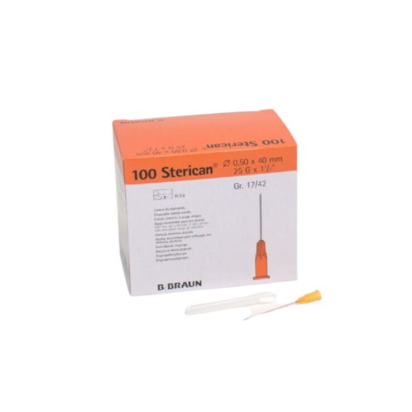 Sterican jehly 0,50 x 40 mm 100 ks