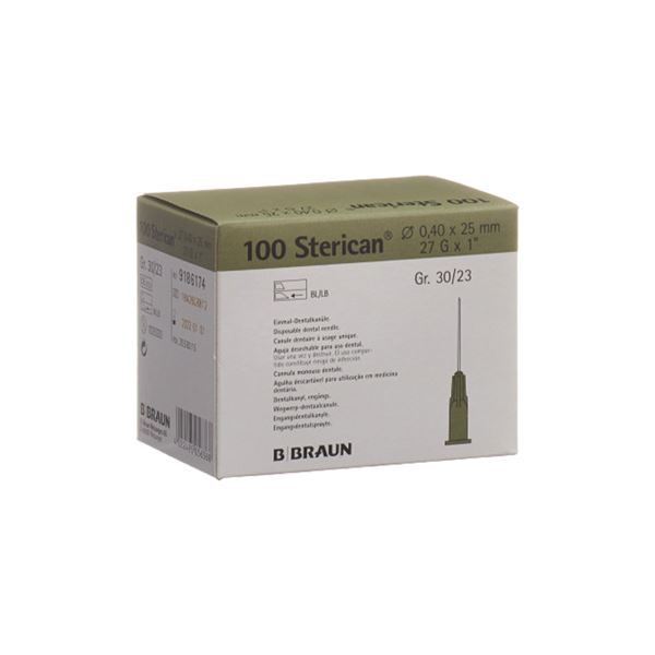 Sterican jehly 0,40 x 25 mm 100 ks