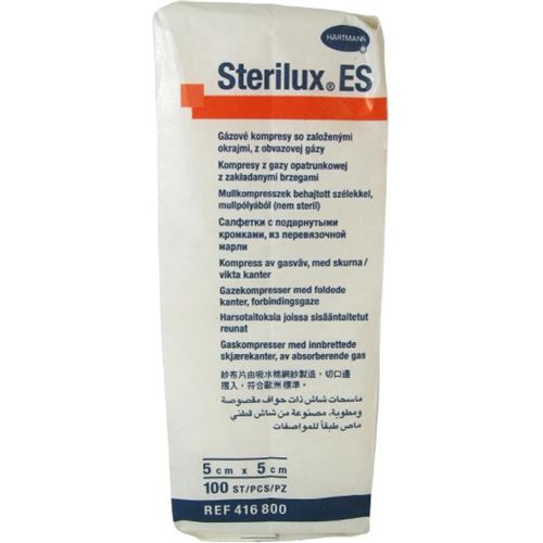 Sterilux ES nesterilní 5x5 cm 13/8 vrst. 100 ks (4168008)
