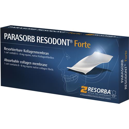 Resorba Resodont Forte membrána 22x25mm (5,5cm2)