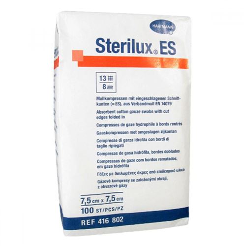 Sterilux ES nesterilní 7,5x7,5; 13/8 vrst. 100 ks (4168028)