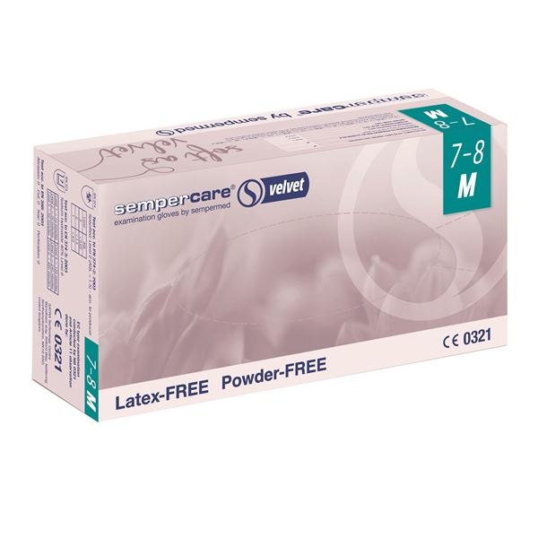 Rukavice Sempercare Nitrile Velvet S 200 ks