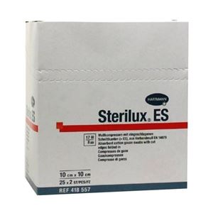 Sterilux ES sterilní, 13vl/8vrt, 25 x 2 ks; 10 x 10 cm (4185574)