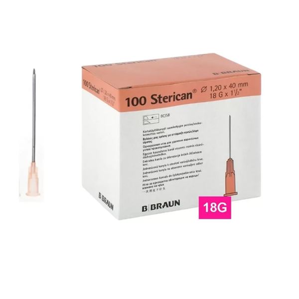 Sterican jehly 1,20 x 40 mm 100 ks