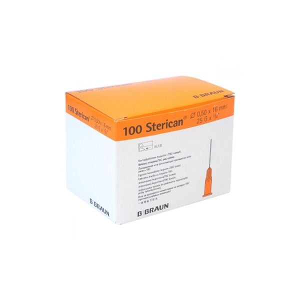 Sterican jehly 0,50 x 16 mm 100 ks