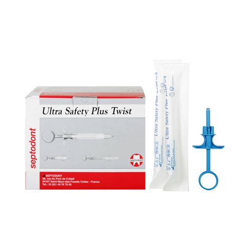 Ultra Safety Plus TWIST 27G 0,4x35mm žluté 100ks+aplikátor