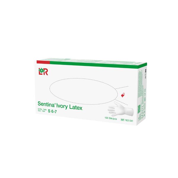 Rukavice Sempermed Latex Comfort S bez pudru 100ks (Sempercare)