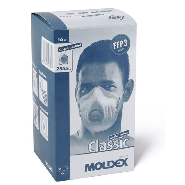 Respirační maska s ventilem Moldex 2555 FFP3