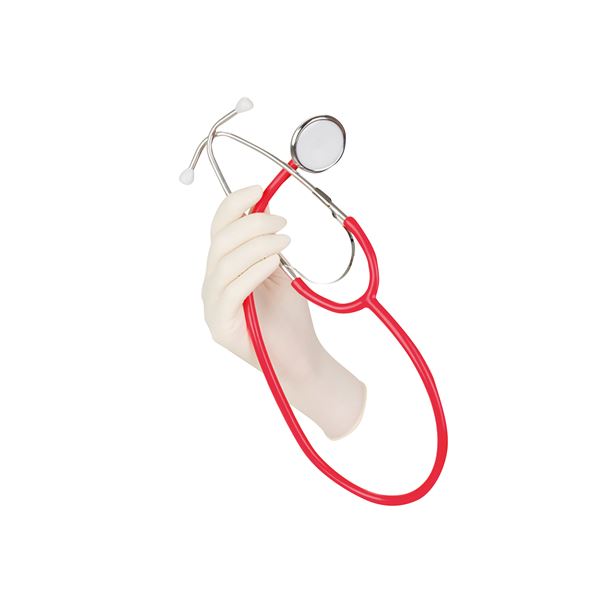 Rukavice Comfort pudrované, 100 ks - M-do vypr.,pak Sanetex