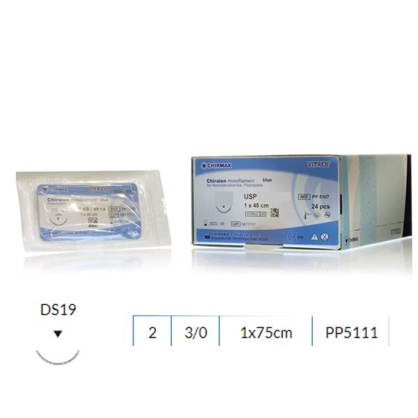 Chiralen MNF blue EP3/0, DS19, 1x75cm, 24ks