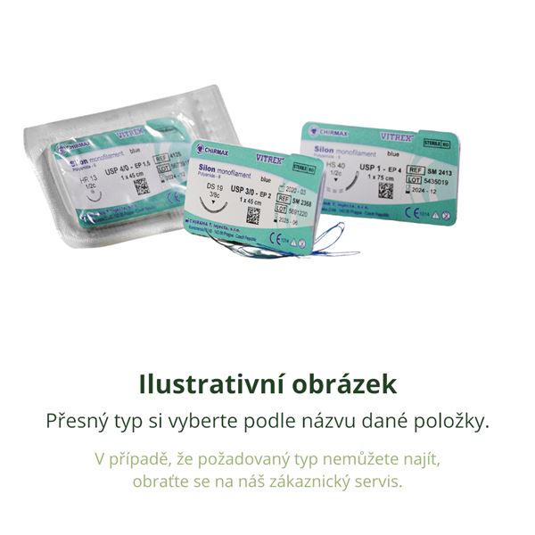 Silon MNF blue DS19 EP2 USP3/0, 1x75cm, 24ks