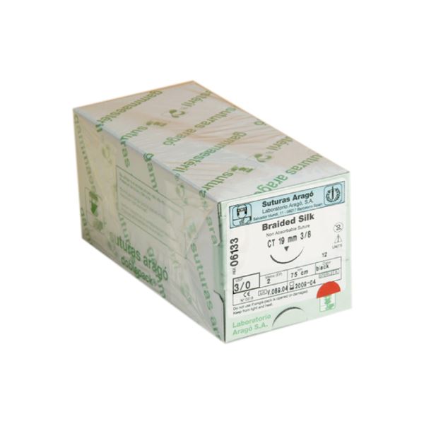 Silk BR 4/0 CT19 3/8, 12x45cm