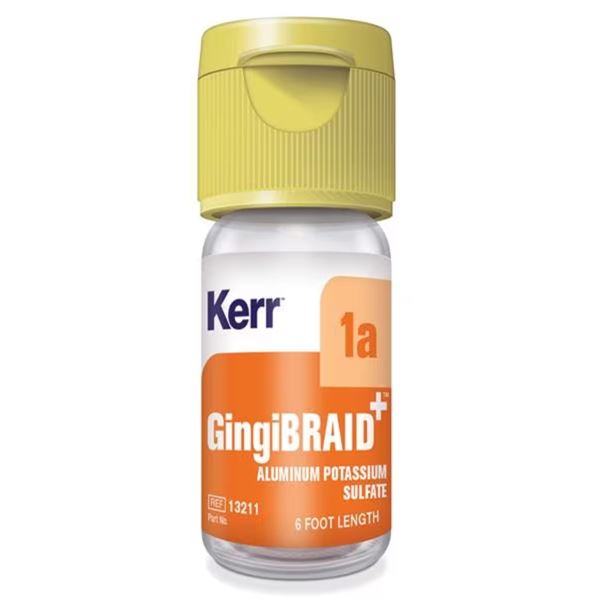 Retrakční vlákno GingiBRAID+ vel.: 1a, napuštěné 10%kam.