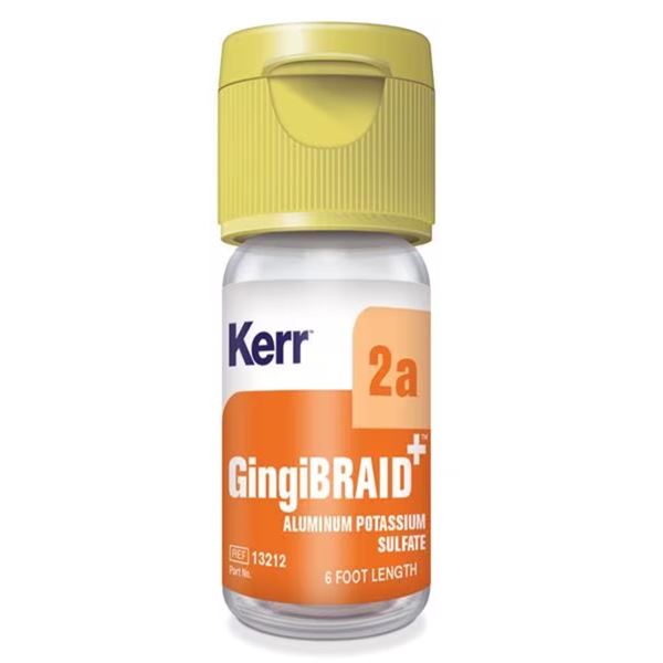 Retrakční vlákno GingiBRAID+ vel.: 2a, napuštěné 10%kam.
