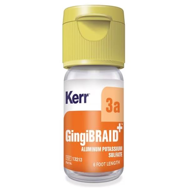 Retrakční vlákno GingiBRAID+ vel.: 3a, napuštěné 10%kam.