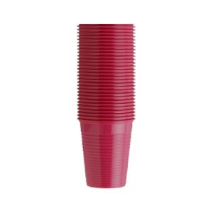 Kelímky Monoart Euronda 200ml tm.červené burgundy 1000ks