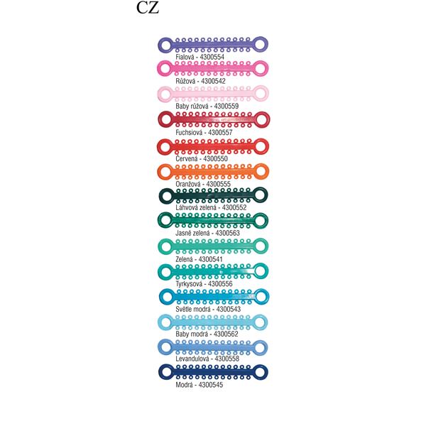 Elast-O-Loop žlutá  1008 ks