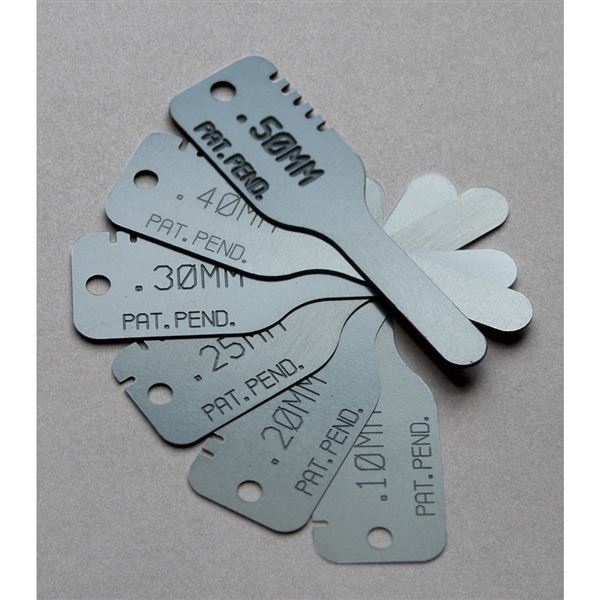 Interproximální měrky set 6 ks