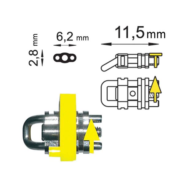 Orto Šrouby 3009-KS 3mm/11,5mm