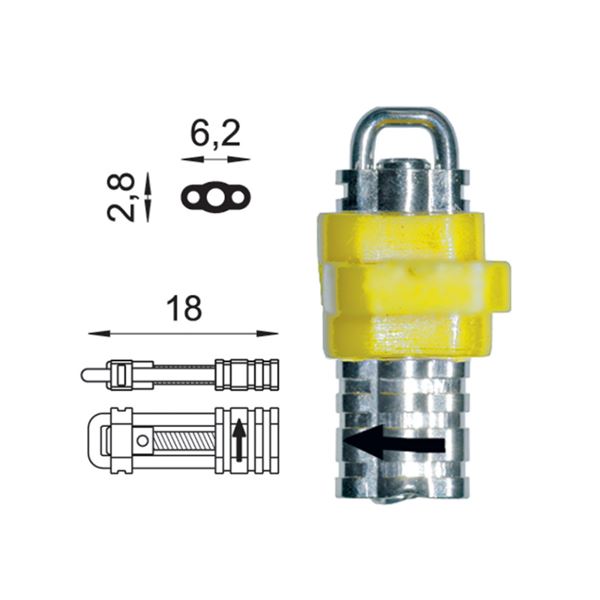 Orto Šrouby 3020-ZG 6mm/18mm