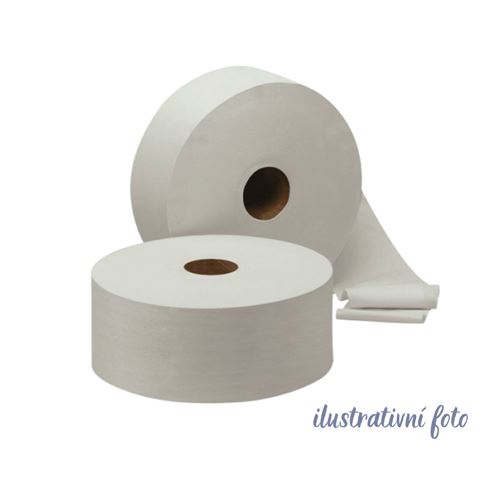 Toaletní papír Jumbo 190 dvouvrst. (12100) 12ks