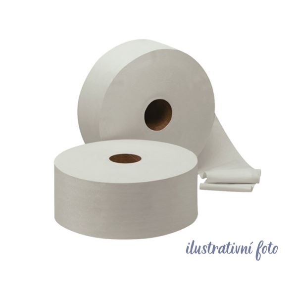 Toaletní papír Jumbo 190 dvouvrst. (12100) 12ks