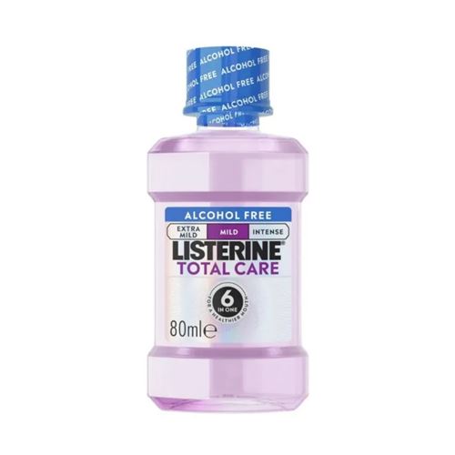 Hu-Fa Listerine ÚV Total Care AF Mild bez alkoholu 80 ml (3)