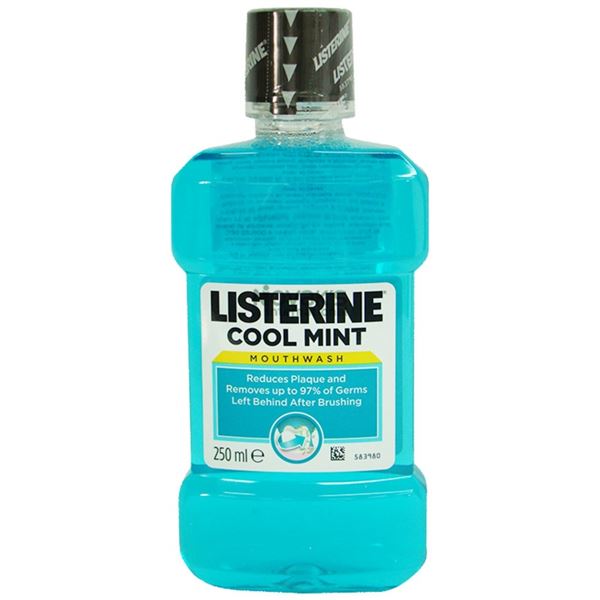 Listerine ÚV CoolMint 250ml-jen 6ks