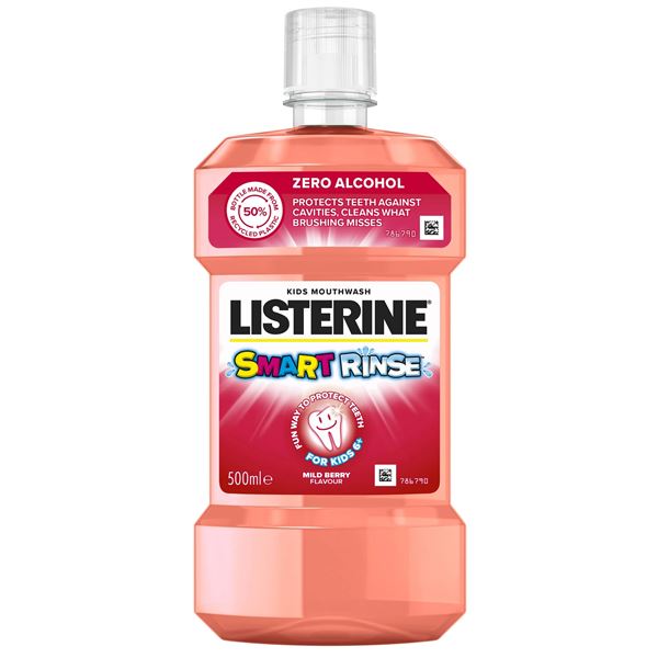 Listerine ÚV Dětská jahoda 500ml