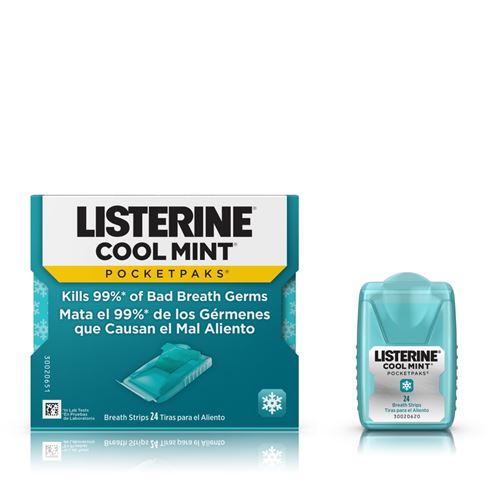 Listerine Cool Mint kapesní pásky 24ks